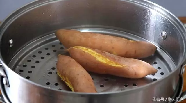 小時候最喜歡吃的紅薯丸子,原來做法這麼簡單,一上桌就被搶光