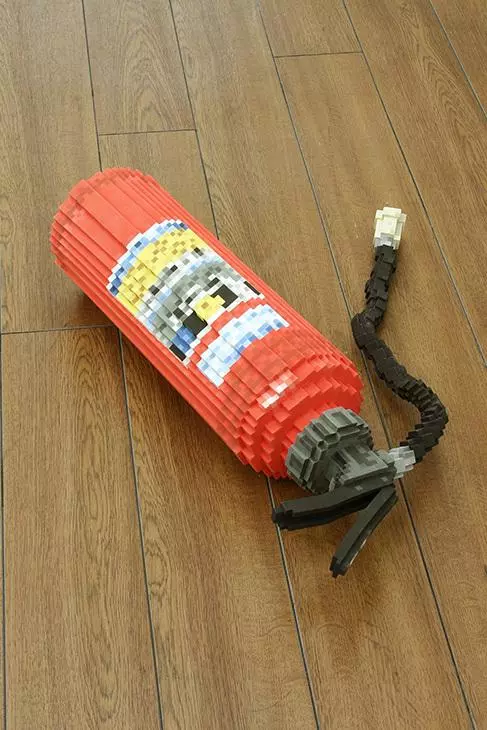 次元壁又破了!日本藝術家將像素遊戲里的東西拉進了三次元