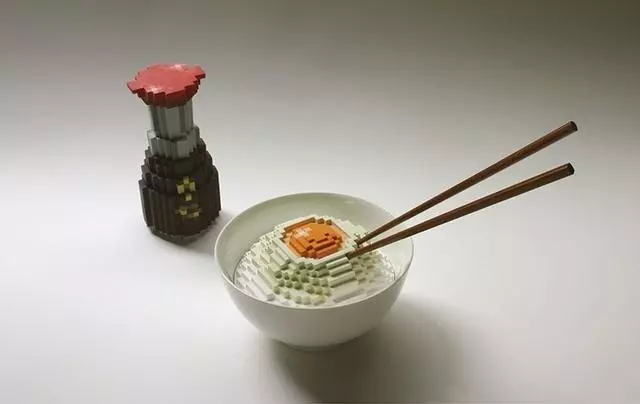 次元壁又破了!日本藝術家將像素遊戲里的東西拉進了三次元
