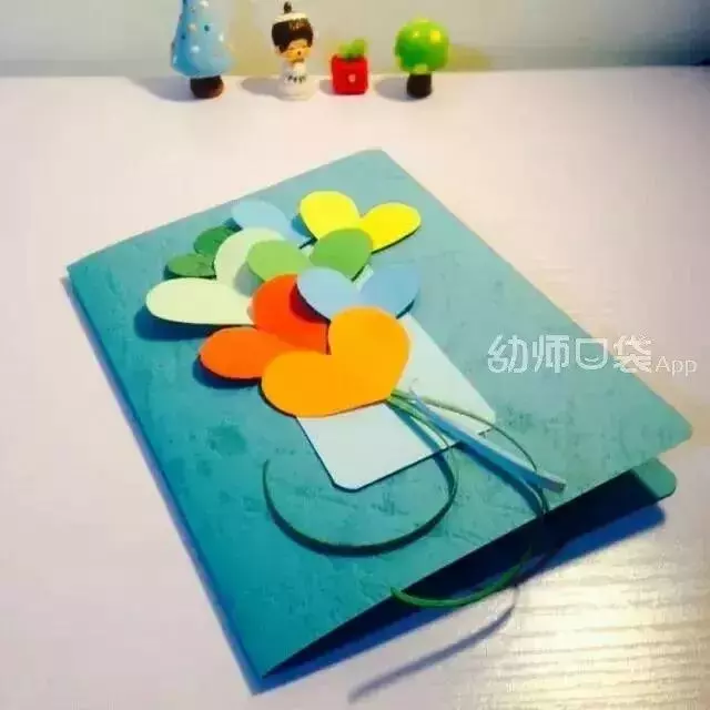 「教師節手工」50多種賀卡、手工花創意,小中大班都有!