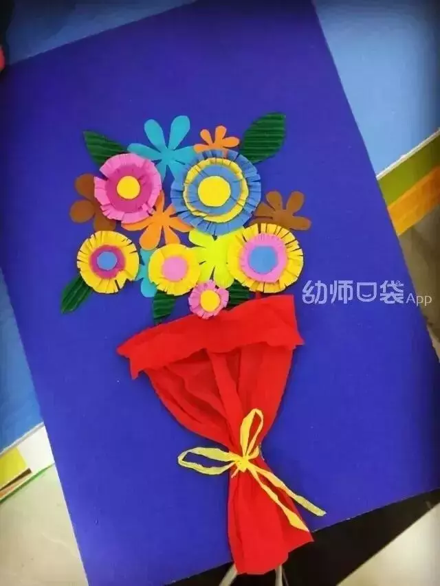 「教師節手工」50多種賀卡、手工花創意,小中大班都有!