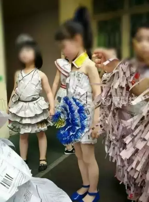 舊報紙記得收收好,幼兒園到處都少不了它!
