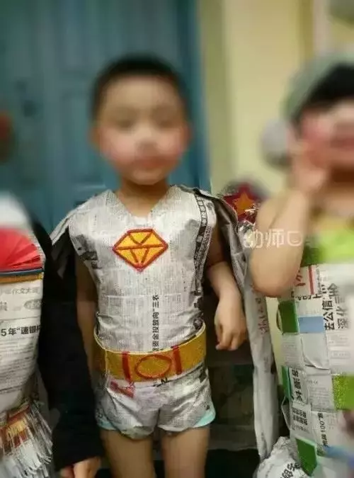 舊報紙記得收收好,幼兒園到處都少不了它!