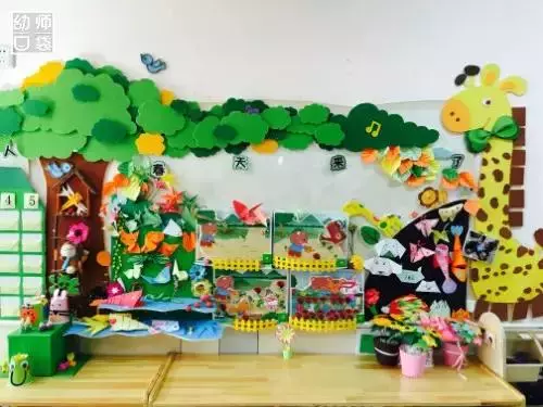 實拍|11所幼兒園360°開學環創圖片來啦!