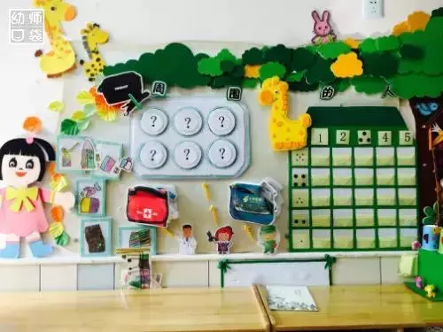 實拍|11所幼兒園360°開學環創圖片來啦!