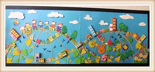100多款幼兒園主題牆手工環創，幼師必備！