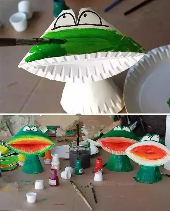 幼兒園創意紙盤手工作品,實在太有創意了!