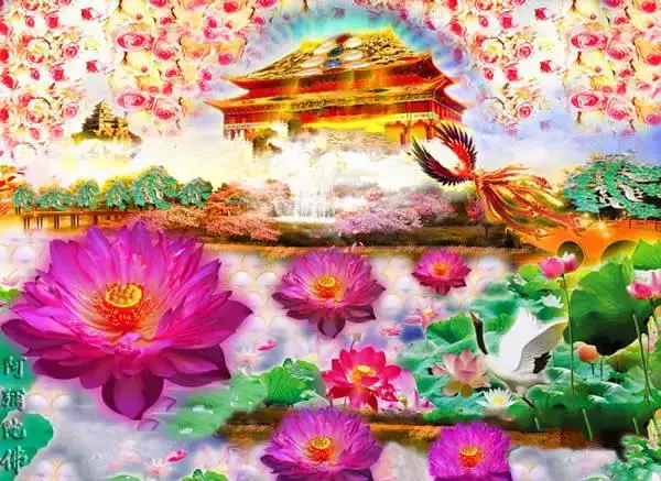 震撼!原來這就是極樂世界!太美了!太美了!