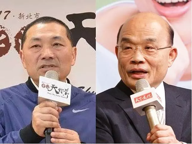 新北民調:侯友宜39.86%、蘇貞昌30.89% 近三成未表態