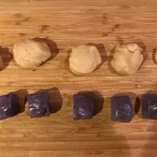 初秋和你相遇(香芋),有點淡淡的紫,淡淡的甜 ~