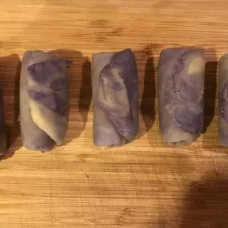 初秋和你相遇(香芋),有點淡淡的紫,淡淡的甜 ~