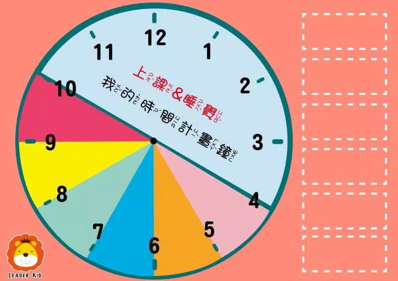 時間計畫鐘:訓練孩子更主動,提早建立時間的概念