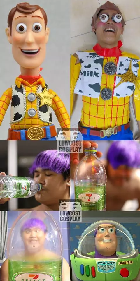 泰國超靠北Cosplay神人再發功,超越之前作品的「12個全新低成本Cosplay」就是要把你笑到往生!