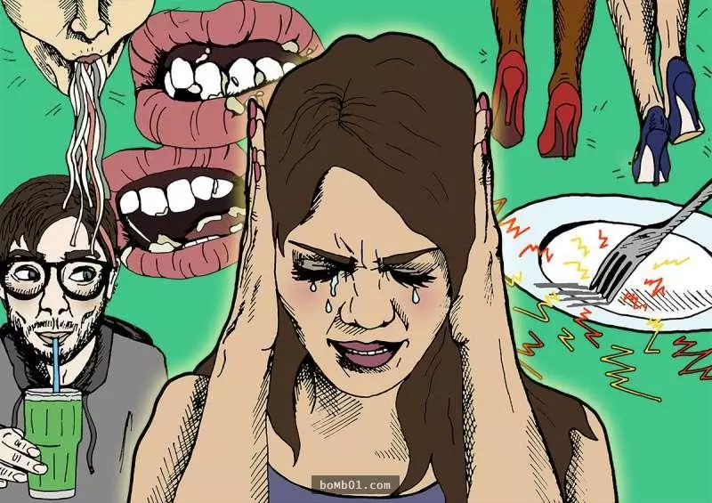 如果你超受不了別人吃東西發出聲音,那你很可能患上了這種精神疾病!