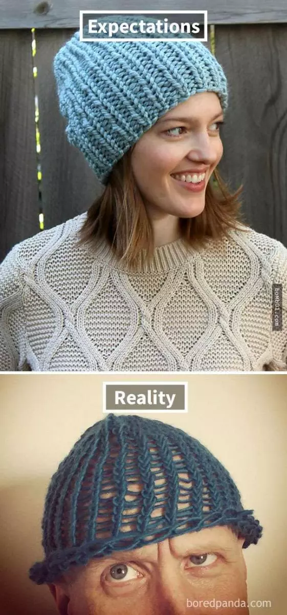 30個害大家笑到長腹肌的「理想VS現實」DIY作品!