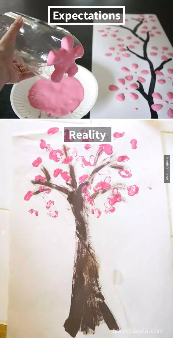 30個害大家笑到長腹肌的「理想VS現實」DIY作品!