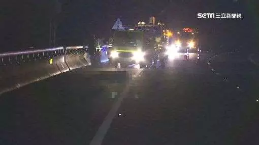 國道10號騎士逆向闖國道 慘遭撞飛破頭亡