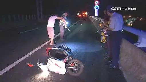 國道10號騎士逆向闖國道 慘遭撞飛破頭亡