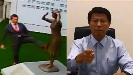 日人踹慰安婦銅像 謝龍介怒北上抗議