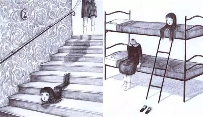 這個插畫家的作品完全沒有血腥的畫面 但敢看的人卻沒幾個...