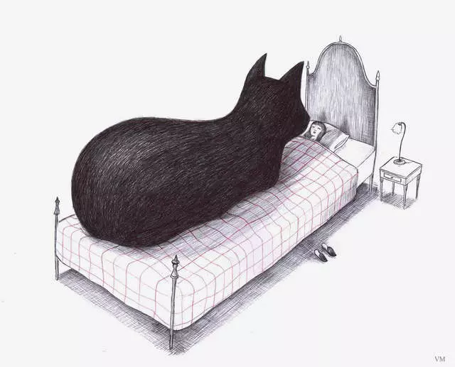 這個插畫家的作品完全沒有血腥的畫面 但敢看的人卻沒幾個...