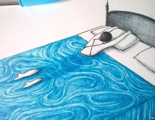 這個插畫家的作品完全沒有血腥的畫面 但敢看的人卻沒幾個...