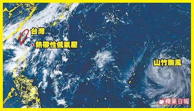 遭雙台包夾?23號准颱風「恐在台灣家門生成」引超大豪雨 另一個颱風「路徑突然轉向」影響這些地區