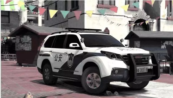 國產警車霸氣亮相,中國警車終於擺脫大眾了,帥呆了