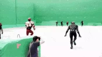 沒有了3D特效，演員在現場就是喪心病狂的瘋子，笑死人哈哈