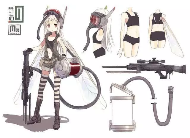 蚊子擬人化,被這麼可愛的對象叮一口我也滿足啊