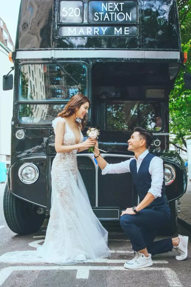 【又喜訊!】TVB又一視帝宣布結婚:「是時候用最大努力建立美滿的家~」10張婚紗照超唯美!準新娘每一張笑得好開懷!