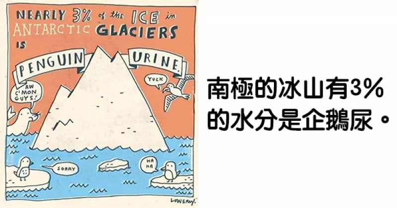 10張「超錯愕冷知識」可愛插畫 鱷魚沒辦法喇舌