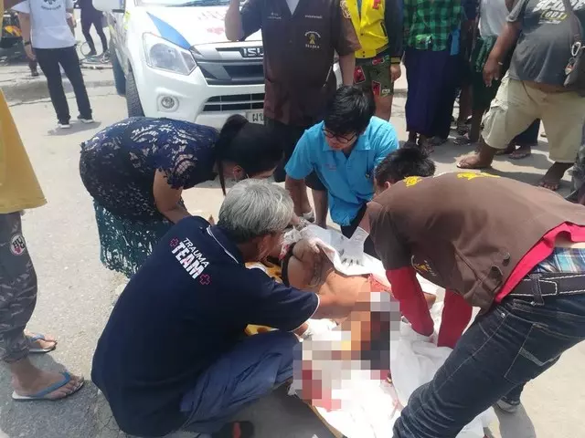 悚!女出車禍遭拖行 整塊頭皮被扯下身亡 -