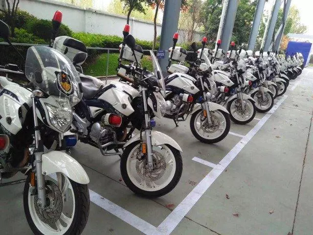 警用摩托車齊聚一堂,GW飛致不算啥,春風650國賓才大氣