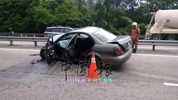 2轎車相撞-釀1死4重傷慘劇