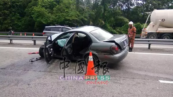 2轎車相撞 釀1死4重傷慘劇