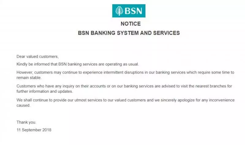 BSN 升級系統引起混亂!用戶投訴:「存款不見了」!有BSN戶口的一定要查看!