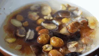 香菇素燒栗子 的詳細做法~