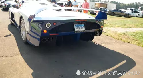 車展來了一台瑪莎拉蒂,純手工打造,全球只有50輛