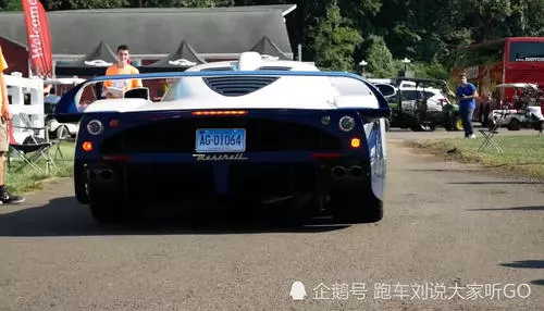 車展來了一台瑪莎拉蒂,純手工打造,全球只有50輛