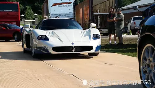 車展來了一台瑪莎拉蒂,純手工打造,全球只有50輛