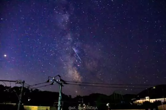 北海道大地震300萬戶斷電 居民抬頭一看目睹絕美星河