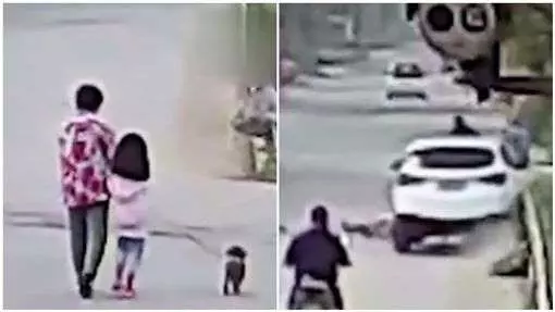 回頭訓斥女兒!駕駛轉彎輾斃6歲女童