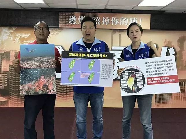 蓋深澳電廠破壞海岸 王銘祥批政府腦袋裝水
