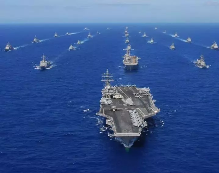 拉響警報!美英法印日5國軍艦相繼現身南部海域,被我軍包圍驅逐 !