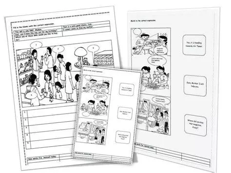 UPSR English Social Expression (英語試卷 - 社交用語)