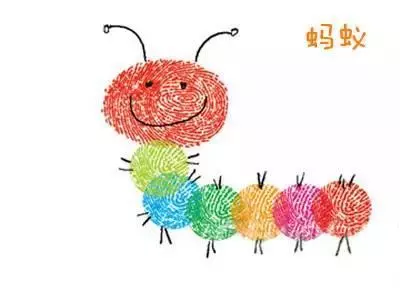幼兒園手指畫大全,可以跟孩子一起動手畫一畫喔~