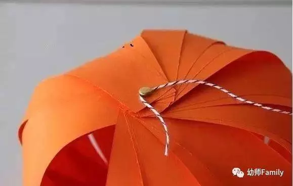 中秋節手工:南瓜紙燈籠的手工製作方法圖解!