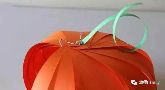 中秋節手工:南瓜紙燈籠的手工製作方法圖解!