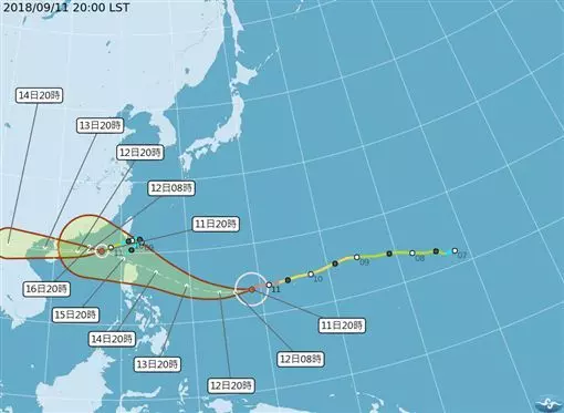 山竹氣勢洶洶攜強風豪雨「狂掃關島」 氣象局揭「台灣有望被解放」苦主卻換其他國家